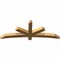Ekena Millwork Alberta Rough Sawn Timber Gable Bracket, Western Red Cedar, 72"W x 27"H x 4"D x 4"F, 9/12 Pitch GBW072X27X0404ALB00RWR - alternate 4